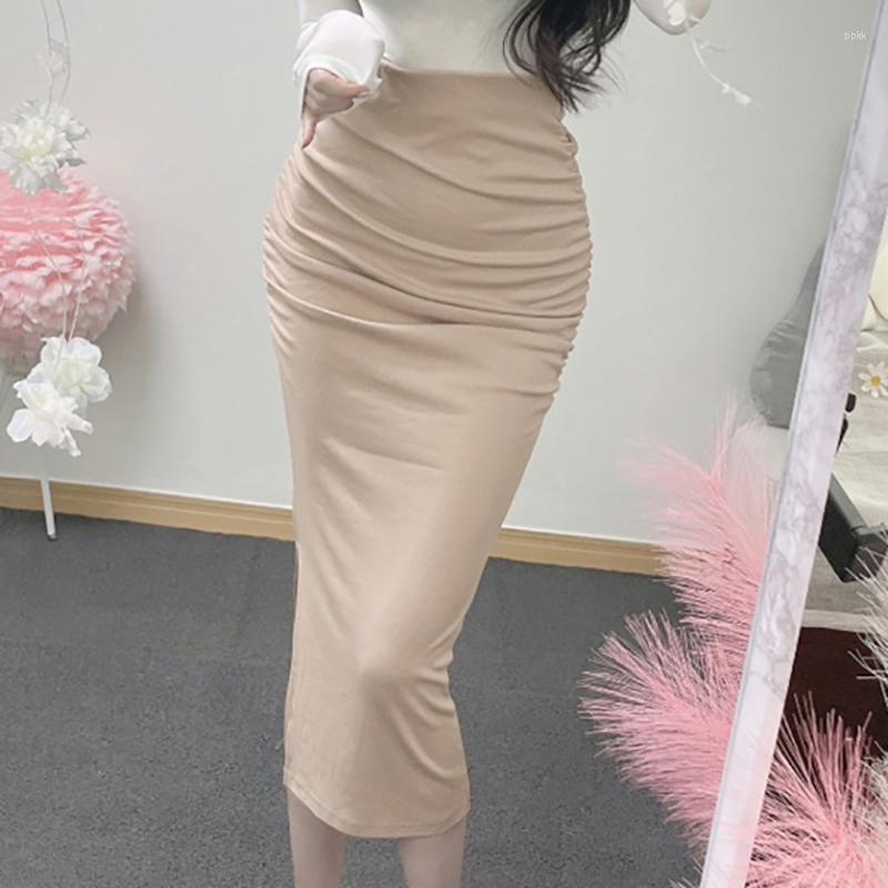 Skirts Summer Womens Cotton Slim Midi Skirt Office Lady Folds Pencil Split Elegant Work Women Clothes Khaki Jupe Femme, Black
Skirts Summer Womens Cotton Slim Midi Skirt Office Lady Folds Pencil Split Elegant Work Women Clothes Khaki Jupe Femme, Black