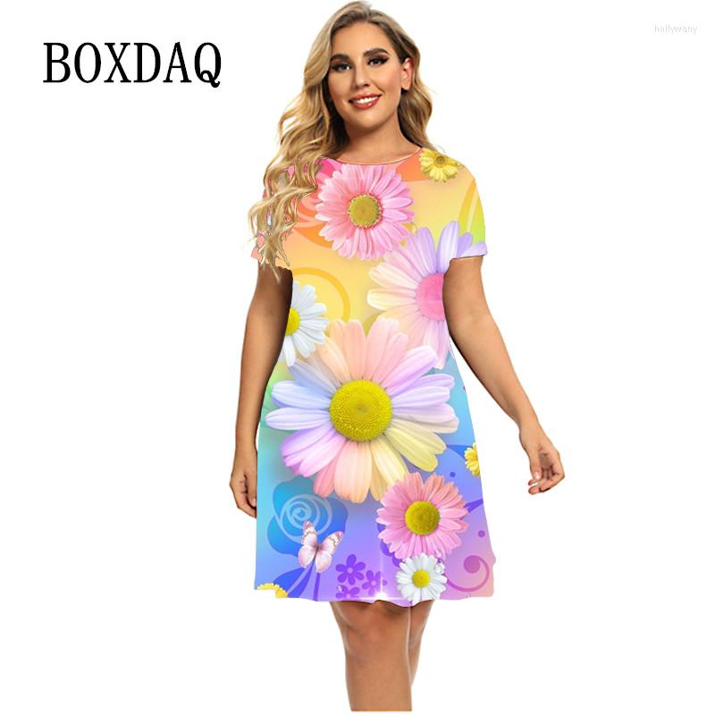 Plus Size Dresses Gradient Plant Flower Power Daisy 3D Print Summer 2023 Women Hipple Short Sleeve Dress Fashion Clothing, Dp12814
Plus Size Dresses Gradient Plant Flower Power Daisy 3D Print Summer 2023 Women Hipple Short Sleeve Dress Fashion Clothing, Dp12814