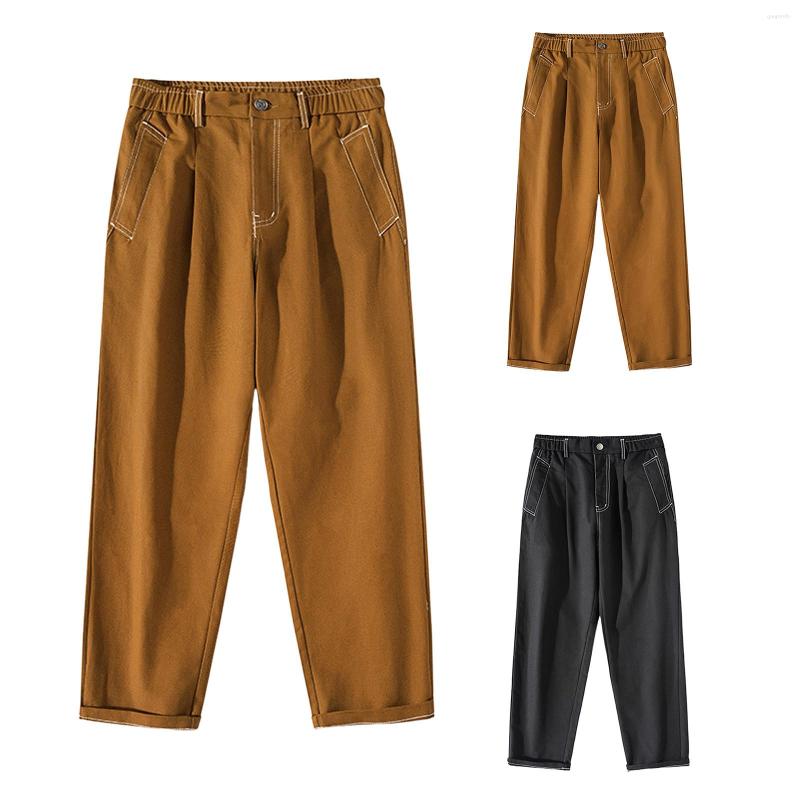 Men's Jeans Mens Drawstring Elastic Waist Pencil Pants Streetwear Cuff Trousers Casual Training Men, Black
Men's Jeans Mens Drawstring Elastic Waist Pencil Pants Streetwear Cuff Trousers Casual Training Men, Black