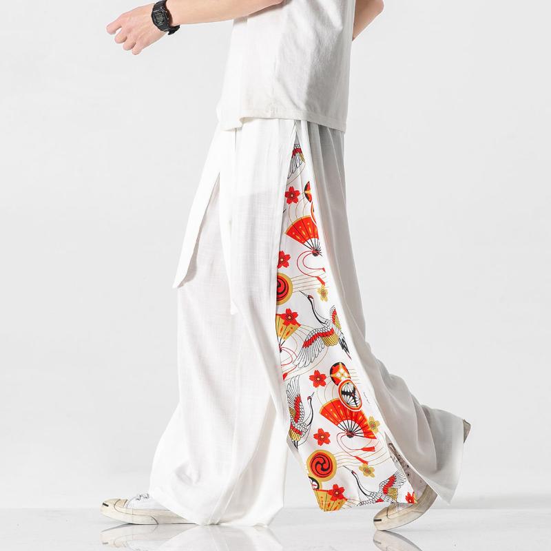 Men' Pants Chinese Style Loose Large Size Casual Cargo Men Joggers Wide-leg 2023 Summer Pantalones HombreMen, Picture 4
Men' Pants Chinese Style Loose Large Size Casual Cargo Men Joggers Wide-leg 2023 Summer Pantalones HombreMen, Picture 4