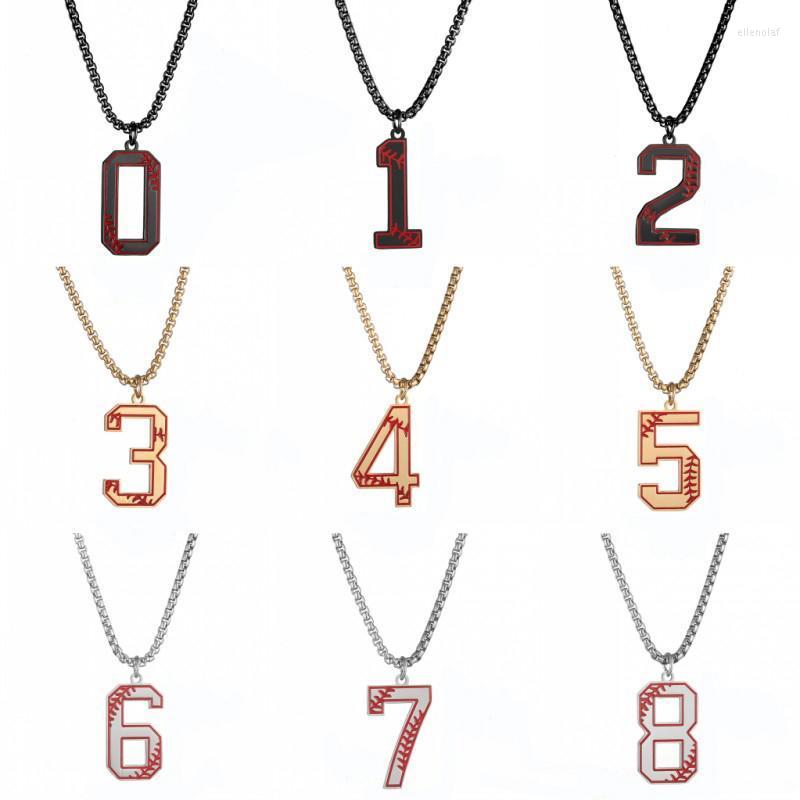 Pendant Necklaces Stainless Steel Baseball Number Necklace Men Enamel Charm Box Chain Digital Sports Jewelry 0 1 2 3 4 5 6 7 8 9Pendant Elle
Pendant Necklaces Stainless Steel Baseball Number Necklace Men Enamel Charm Box Chain Digital Sports Jewelry 0 1 2 3 4 5 6 7 8 9Pendant Elle