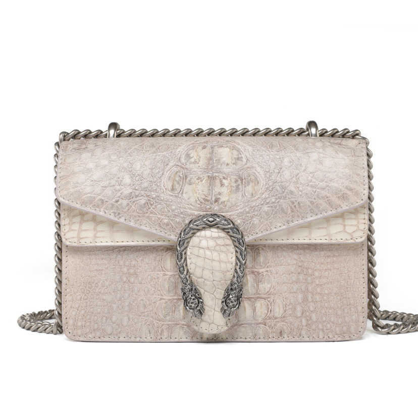 High Quality Design Bags chain Women's crocodile single shoulder diagonal white women's bag 49%off Factory Handbag Purse for Women, Himalayan white
High Quality Design Bags chain Women's crocodile single shoulder diagonal white women's bag 49%off Factory Handbag Purse for Women, Himalayan white