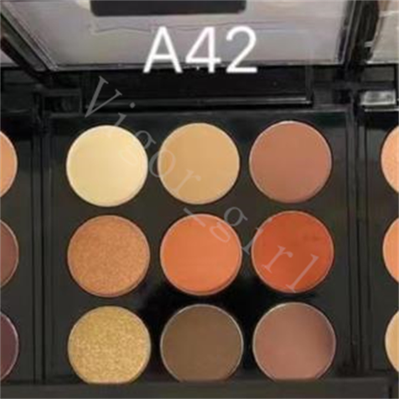 New Arrival M Brand 9 Color Eyeshadow Palette For Girl Eye Beauty Cosmetics 0.8G 0.02Oz Nice Matte Satin Pro Makeup Stock