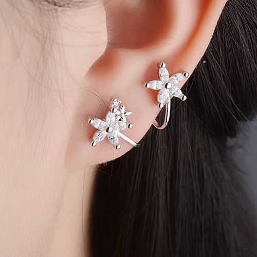 Charm 2023 new sterling silver bow flower ear clip Korean version simple double snowflake sweet temperament anti-allergy earrings
Charm 2023 new sterling silver bow flower ear clip Korean version simple double snowflake sweet temperament anti-allergy earrings