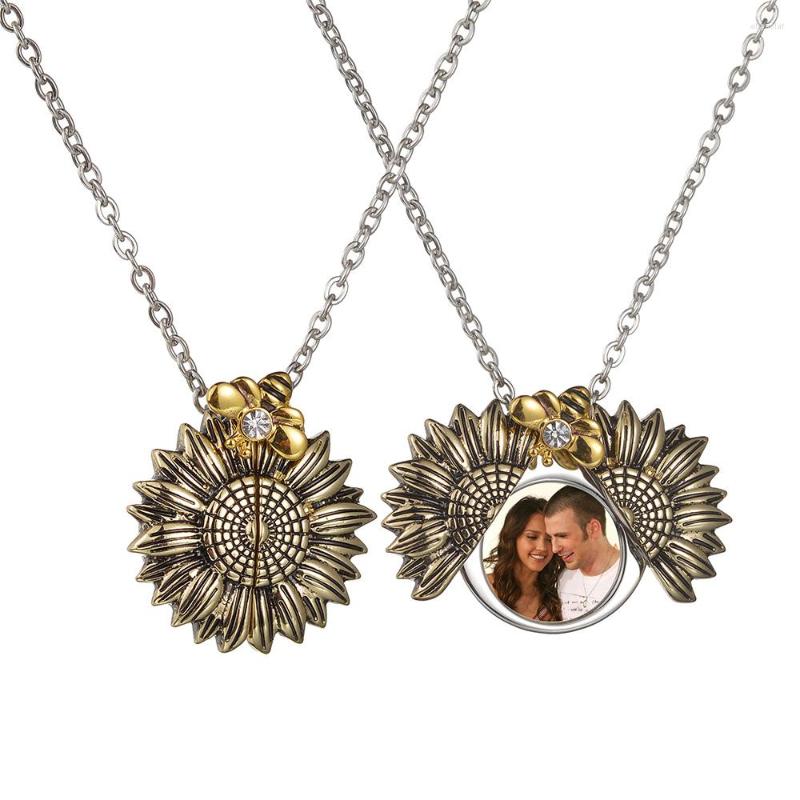 Pendant Necklaces High Quality Sunflower Locket Cremation Necklace For Ashes Holder Urn Jewelry Memorial Keepsake
Pendant Necklaces High Quality Sunflower Locket Cremation Necklace For Ashes Holder Urn Jewelry Memorial Keepsake
