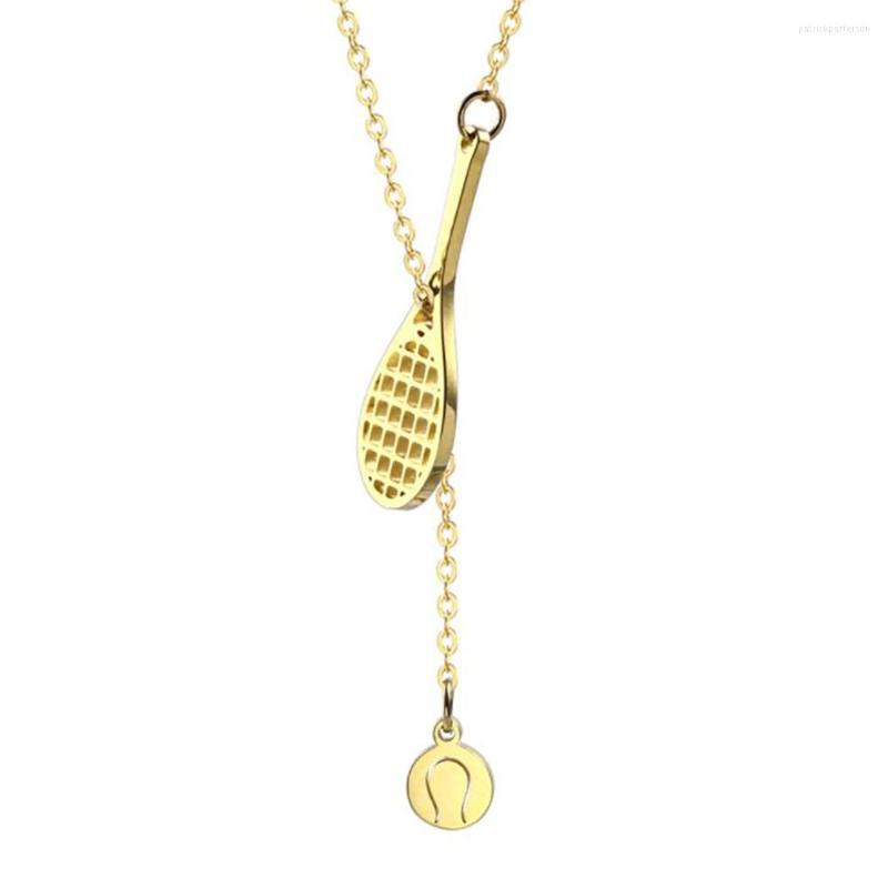 Pendant Necklaces Tennis Necklace Y-Necklace Chain Racket And Ball Heartbeat Sports Jewelry Gifts Lover
Pendant Necklaces Tennis Necklace Y-Necklace Chain Racket And Ball Heartbeat Sports Jewelry Gifts Lover