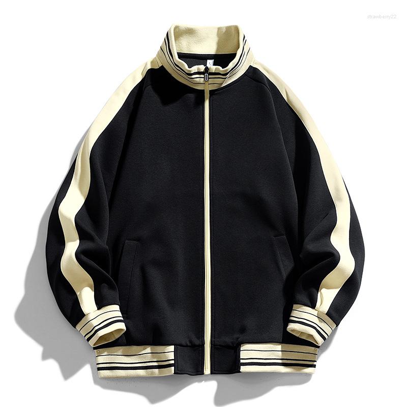 Men's Jackets 2023 Baseball Uniform Sweaters Menswear Stand Collar Fashion Men's Trendy Loose Jacket Zipper Casual Coat Men Clothing, Black
Men's Jackets 2023 Baseball Uniform Sweaters Menswear Stand Collar Fashion Men's Trendy Loose Jacket Zipper Casual Coat Men Clothing, Black
