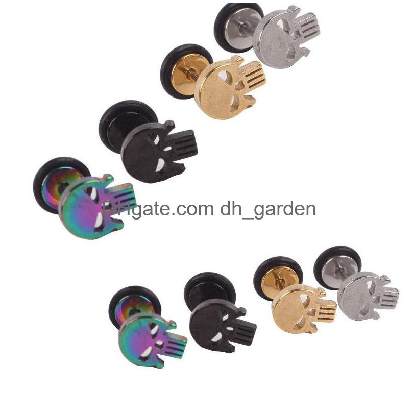 Plugs Tunnels Skl Fake Ear Plug Flesh Cheater Tapers Stainless Steel Fashion Piercing Body Jewelry For Men Woman Drop Deliv Dhgarden Dhnrz
Plugs Tunnels Skl Fake Ear Plug Flesh Cheater Tapers Stainless Steel Fashion Piercing Body Jewelry For Men Woman Drop Deliv Dhgarden Dhnrz