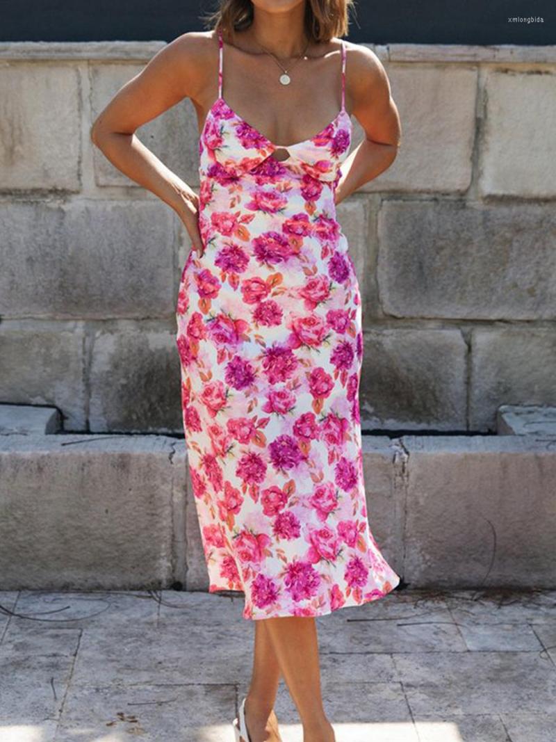 Casual Dresses Wsevypo Floral Print Suspender Beach Dress Summer Boho Women Sleeveless Low Cut V Neck Wrap Sling Party Holiady Outfit, Red
Casual Dresses Wsevypo Floral Print Suspender Beach Dress Summer Boho Women Sleeveless Low Cut V Neck Wrap Sling Party Holiady Outfit, Red
