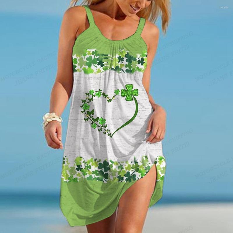 Casual Dresses St. Patrick' Day Dress Women Fashion Bohemian Beach Party Evening Sexy Clover Strap Sleeveless Heart Sundress Midi, Aqf5b2309118
Casual Dresses St. Patrick' Day Dress Women Fashion Bohemian Beach Party Evening Sexy Clover Strap Sleeveless Heart Sundress Midi, Aqf5b2309118