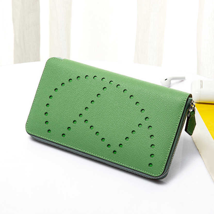 Bag women's leather Women's zipper wallet one-shoulder simple messenger handbag purse, Yellow
Bag women's leather Women's zipper wallet one-shoulder simple messenger handbag purse, Yellow