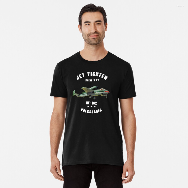 Men's T Shirts WWII Luftwaffe Heinkel He 162 Volksjager Fighter Aircraft Shirt. Cotton Short Sleeve O-Neck Casual T-shirt Size S-3XL, Navy blue
Men's T Shirts WWII Luftwaffe Heinkel He 162 Volksjager Fighter Aircraft Shirt. Cotton Short Sleeve O-Neck Casual T-shirt Size S-3XL, Navy blue