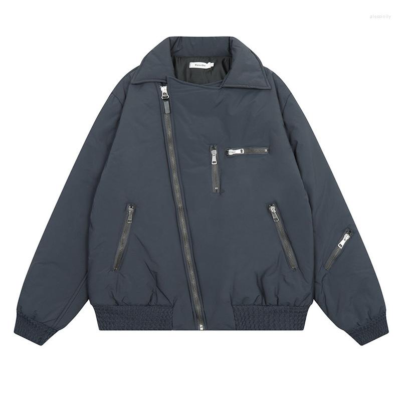 Men's Jackets Hip Hop Autumn WInter Irregular Zipper Solid Color Streetwear Cargo Outwear Coats For Male, Black
Men's Jackets Hip Hop Autumn WInter Irregular Zipper Solid Color Streetwear Cargo Outwear Coats For Male, Black