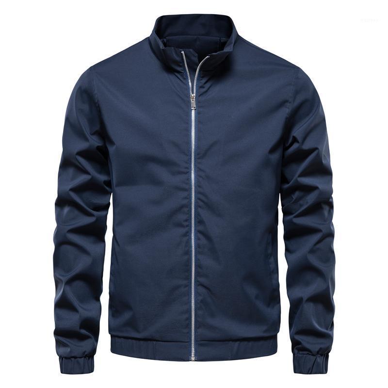 Men's Jackets Basic Stand Collar Bomber Jacket Men Casual Zipper Solid Color Mens Autumn Quality Windbreaker For, Navy
Men's Jackets Basic Stand Collar Bomber Jacket Men Casual Zipper Solid Color Mens Autumn Quality Windbreaker For, Navy