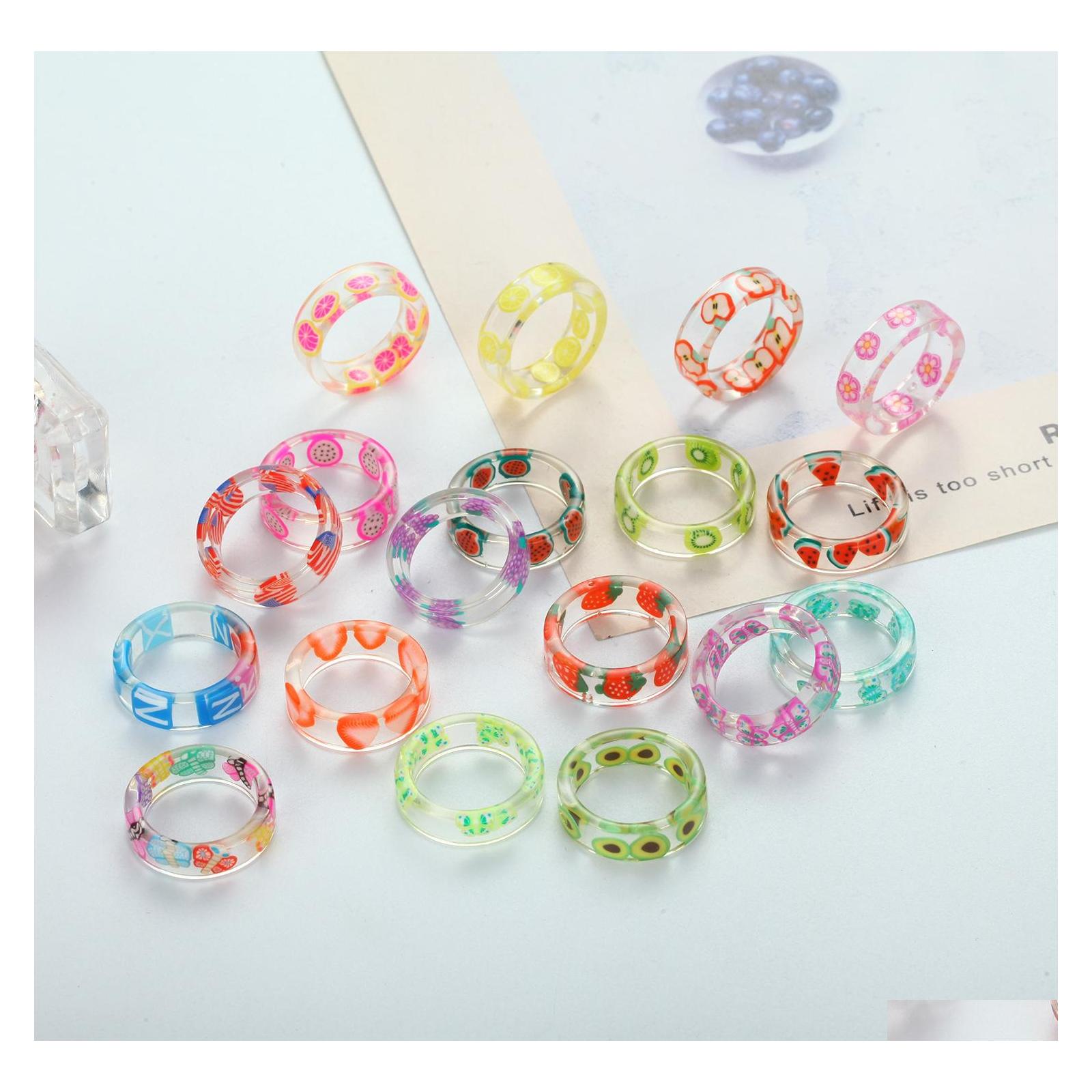 Band Rings Fruit Pattern Resin Acrylic Chunky Ring For Women Colourf Jewelry Gifts Drop Delivery Dhgwk
Band Rings Fruit Pattern Resin Acrylic Chunky Ring For Women Colourf Jewelry Gifts Drop Delivery Dhgwk