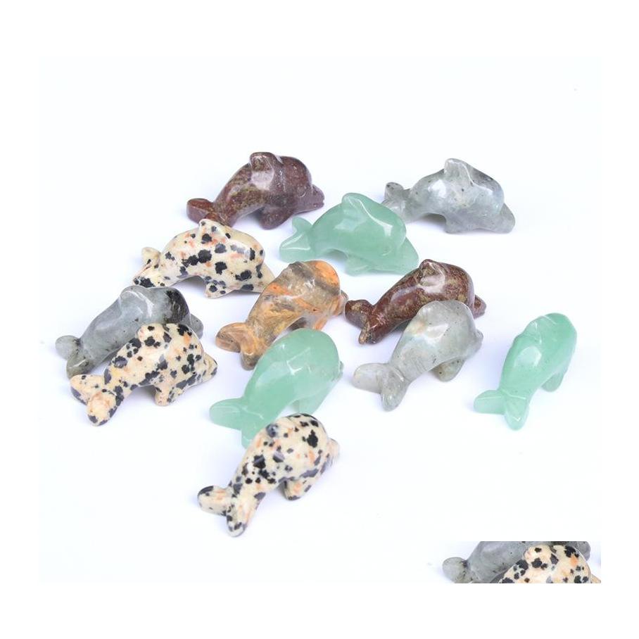 Stone 1 Inch Little Dolphin Carved Rose Quartz Carving Crystal Healing Decoration Animal Ornaments Craft Yydhhome Drop Delivery Jewel Dhtic
Stone 1 Inch Little Dolphin Carved Rose Quartz Carving Crystal Healing Decoration Animal Ornaments Craft Yydhhome Drop Delivery Jewel Dhtic