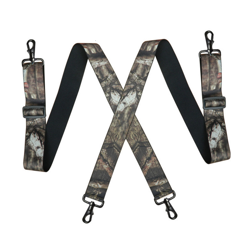Suspenders Heavy Duty Camouflage Men Work 5cm2inch Wide Big Tall XBack 4 Swivel Snap Hooks Adjustable Elastic Trouser Braces 230217
Suspenders Heavy Duty Camouflage Men Work 5cm2inch Wide Big Tall XBack 4 Swivel Snap Hooks Adjustable Elastic Trouser Braces 230217