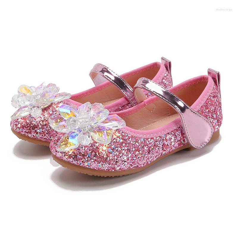 Flat Shoes Girls Acrylic Crystal Rhinestones Princess PU Blue Pink Silver Color For Kids Children Performance Show Party Gift
Flat Shoes Girls Acrylic Crystal Rhinestones Princess PU Blue Pink Silver Color For Kids Children Performance Show Party Gift