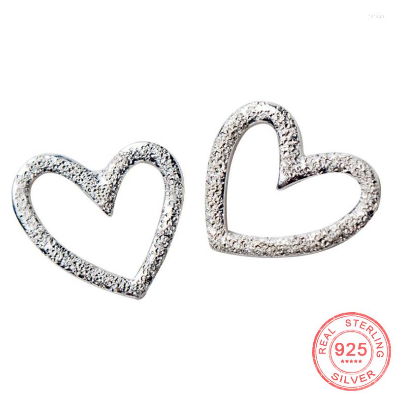Stud Earrings 925 Sterling Silver Jewelry Women Fashion Cute Tiny 0.8cmX0.9cm Hollow Heart Gift For Girls Kids Lady
Stud Earrings 925 Sterling Silver Jewelry Women Fashion Cute Tiny 0.8cmX0.9cm Hollow Heart Gift For Girls Kids Lady