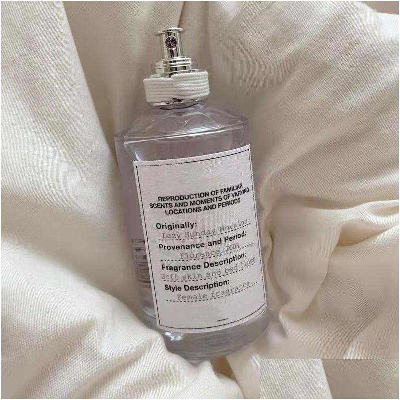 Perfume Bottle Pers Woman Man Lazy Sunday Morning 100Ml Cologne Per Fragrance Long Lasting Smell Original Spray Brand Fragrances Fem Dhiho
Perfume Bottle Pers Woman Man Lazy Sunday Morning 100Ml Cologne Per Fragrance Long Lasting Smell Original Spray Brand Fragrances Fem Dhiho