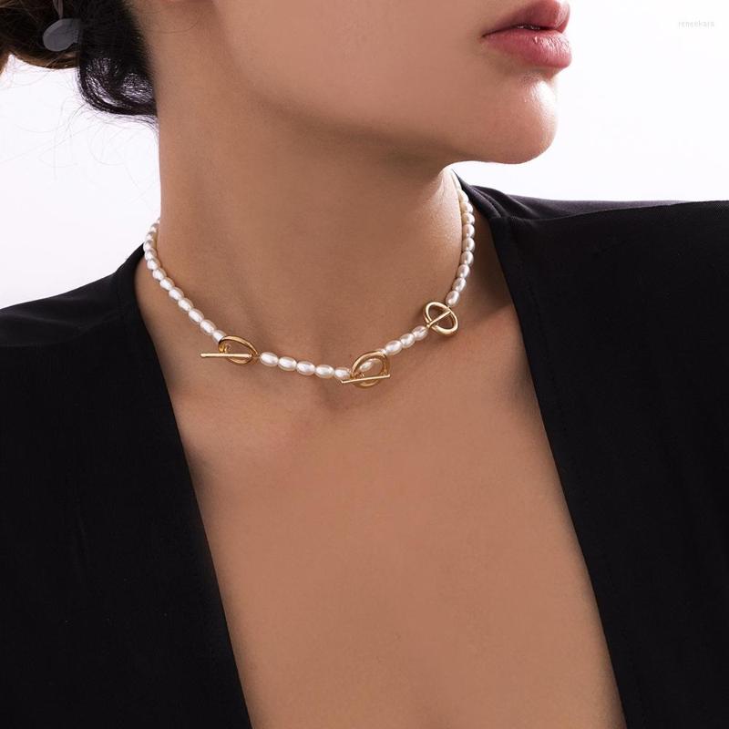 Chains French Retro Imitation Pearl Beaded Choker Necklace For Ladies Fashion OT Buckle Single Layer Clavicle Chian Jewelry 2023
Chains French Retro Imitation Pearl Beaded Choker Necklace For Ladies Fashion OT Buckle Single Layer Clavicle Chian Jewelry 2023