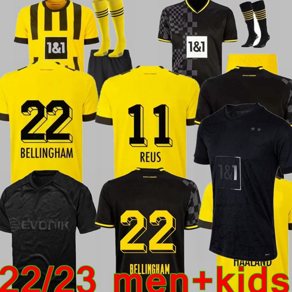 22 23 110 Th soccer jerseys Borussia KAMARA HALLER 2022 2023 home away ootball shirt REUS BELLINGHAM HUMMELS REYNA BRANDT Dortmund men kids kit maillot de foot, 110th
22 23 110 Th soccer jerseys Borussia KAMARA HALLER 2022 2023 home away ootball shirt REUS BELLINGHAM HUMMELS REYNA BRANDT Dortmund men kids kit maillot de foot, 110th