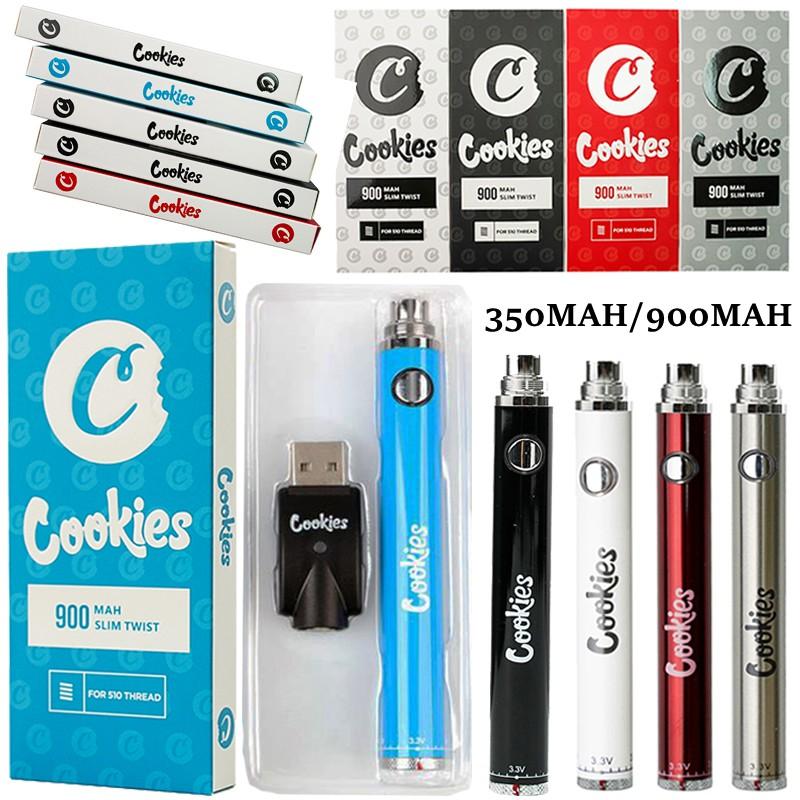 Cookies Vape Pen 510 Thread Battery With USB Charger Cable Variable Voltage 900mAh Preheating Adjustable Dab Vaporizer VS OOZE Batteries E Cigarettes Vapes
Cookies Vape Pen 510 Thread Battery With USB Charger Cable Variable Voltage 900mAh Preheating Adjustable Dab Vaporizer VS OOZE Batteries E Cigarettes Vapes