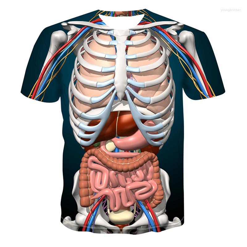 Men's T Shirts Human Internal Organs Muscle 3D Printed Clothes Biological Textbook Tee Summer Trendy Men/Women Harajuku T-Shirt Tops, Om940
Men's T Shirts Human Internal Organs Muscle 3D Printed Clothes Biological Textbook Tee Summer Trendy Men/Women Harajuku T-Shirt Tops, Om940