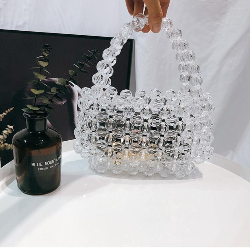 Evening Bags SUNNY BEACH Chic Clear Crystal Pearl Luxury Beads Bag Women Handbags Party Clutch Bolsa Feminin Tote
Evening Bags SUNNY BEACH Chic Clear Crystal Pearl Luxury Beads Bag Women Handbags Party Clutch Bolsa Feminin Tote