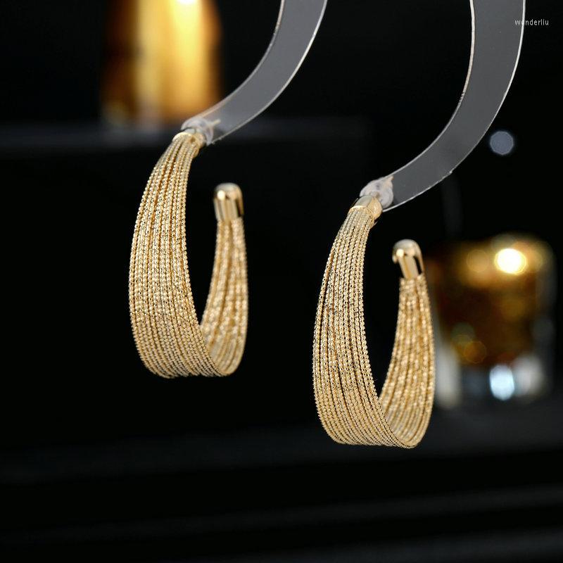 Dangle Earrings Bilincolor Korean Fashionable Multi-layer Metal Ring C-ring For Gift Or Party
Dangle Earrings Bilincolor Korean Fashionable Multi-layer Metal Ring C-ring For Gift Or Party