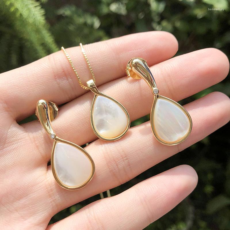 Necklace Earrings Set Classic Trend Jewelry For Women European American Water Droplets Shape Pendant Two Piece, Picture shown
Necklace Earrings Set Classic Trend Jewelry For Women European American Water Droplets Shape Pendant Two Piece, Picture shown