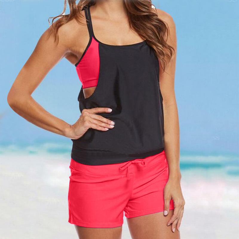 Women' Swimwear Two Piece Tankinis Swimsuits For Women Patchwork Tank Top With Boyshorts Tummy Control Bathing Suits Monokinis T2Women, Purple
Women' Swimwear Two Piece Tankinis Swimsuits For Women Patchwork Tank Top With Boyshorts Tummy Control Bathing Suits Monokinis T2Women, Purple