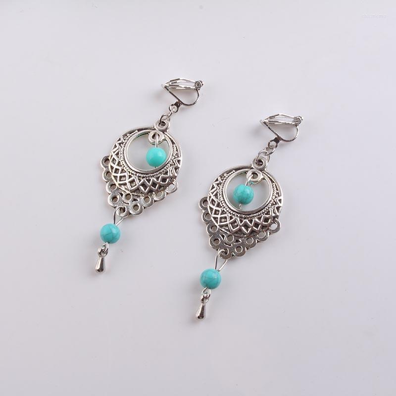 Backs Earrings JIOFREE Ethnic Bohemia Clip On For Women Silver Color Blue Beads Earring Big Long Statement Charm Vintage Jewelry
Backs Earrings JIOFREE Ethnic Bohemia Clip On For Women Silver Color Blue Beads Earring Big Long Statement Charm Vintage Jewelry