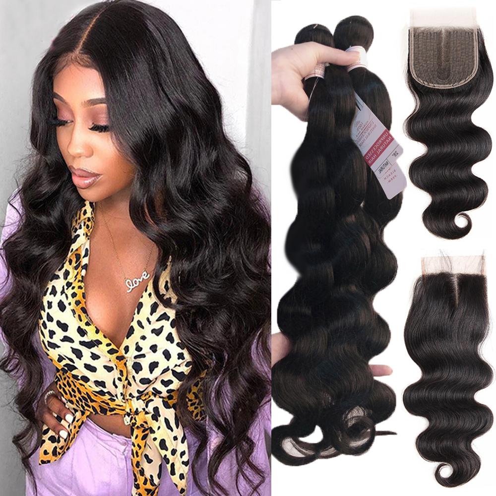 Hair pieces Body Wave Human Bundles With Closure Remy Brazilian 5x5x1 36 38 40 Inches Long Extension 230217
Hair pieces Body Wave Human Bundles With Closure Remy Brazilian 5x5x1 36 38 40 Inches Long Extension 230217
