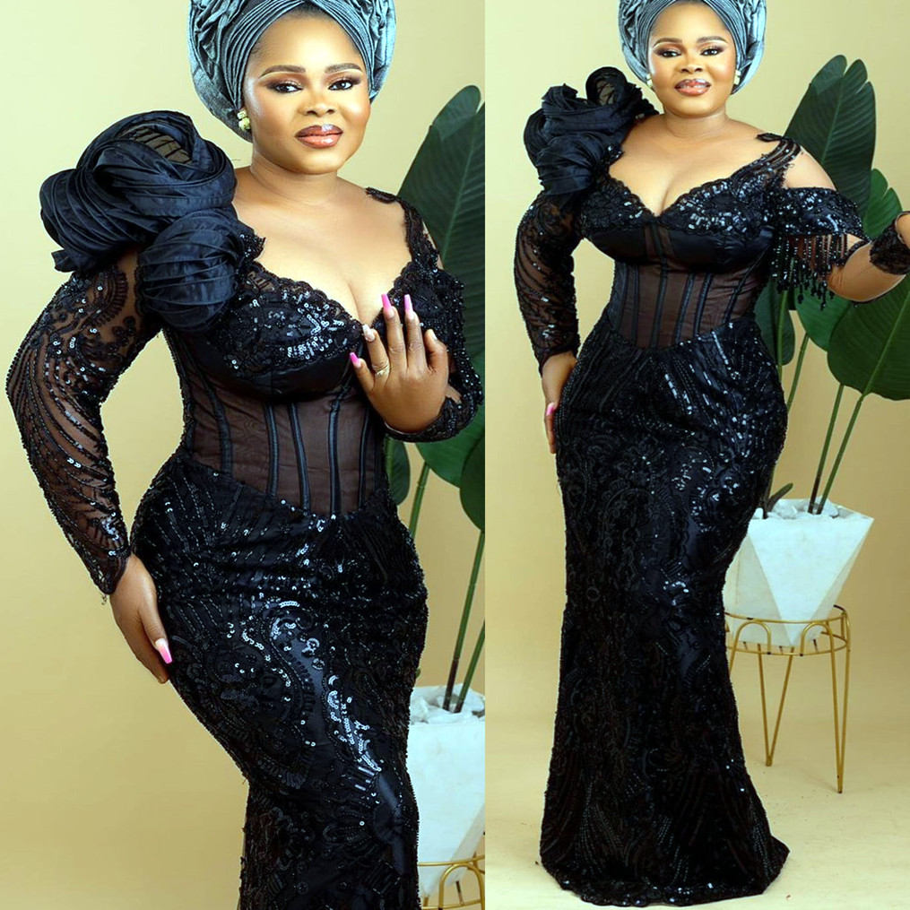 2023 Arabic Aso Ebi Black Mermaid Prom Dresses Sequined Lace Evening Formal Party Second Reception Birthday Engagement Gowns Dress ZJ263, Ivory
2023 Arabic Aso Ebi Black Mermaid Prom Dresses Sequined Lace Evening Formal Party Second Reception Birthday Engagement Gowns Dress ZJ263, Ivory