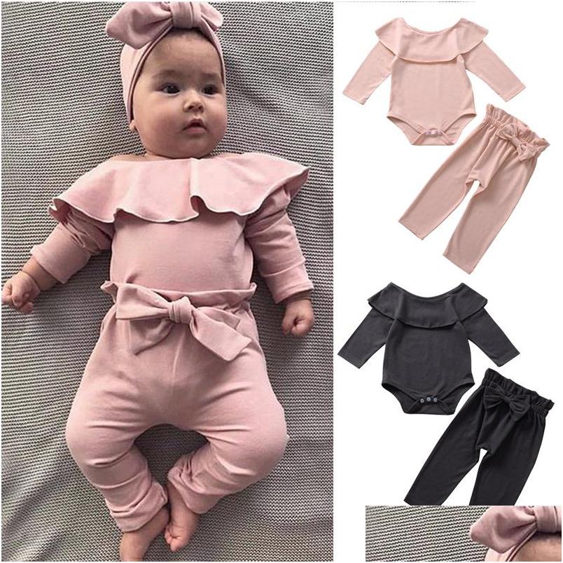 Clothing Sets Baby Girls Set Ruffled Rompers Long Sleeve Clothes Elastic Waist Candy Color 2 Pcs Suit 03T 04 Drop Delivery Kids Mater Dhqlb, Randomly sended color
Clothing Sets Baby Girls Set Ruffled Rompers Long Sleeve Clothes Elastic Waist Candy Color 2 Pcs Suit 03T 04 Drop Delivery Kids Mater Dhqlb, Randomly sended color