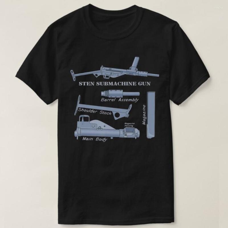 Men' T Shirts Sten Gun British Submachine Guns Diagram Men T-Shirt Short Sleeve Casual Cotton O-Neck Summer Shirt, Black
Men' T Shirts Sten Gun British Submachine Guns Diagram Men T-Shirt Short Sleeve Casual Cotton O-Neck Summer Shirt, Black