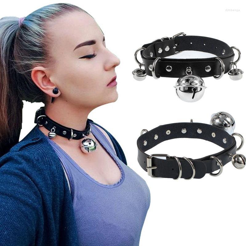 Choker Trendy Punk Leather Necklace Multilayer Bells Metal Chocker Collar Handmade Boho Gothic Costume Jewelry
Choker Trendy Punk Leather Necklace Multilayer Bells Metal Chocker Collar Handmade Boho Gothic Costume Jewelry