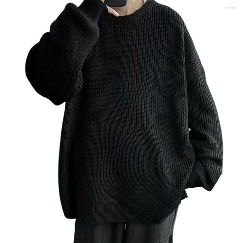 Men's Sweaters Anti-shrink Trendy Leisure Spring Sweater Loose Fall Young For Home, Black
Men's Sweaters Anti-shrink Trendy Leisure Spring Sweater Loose Fall Young For Home, Black