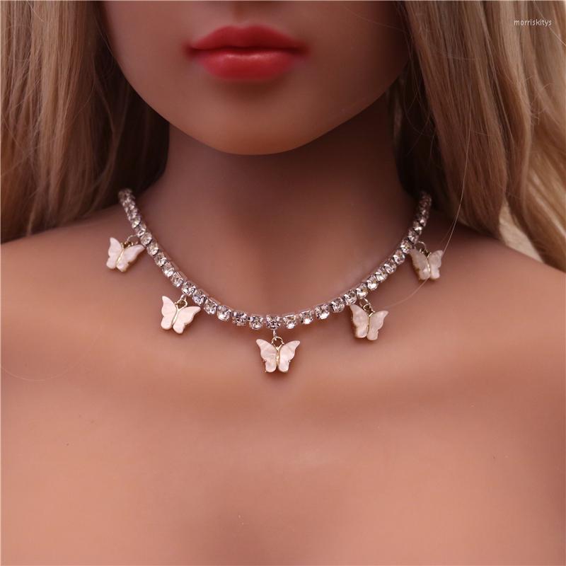 Choker EXCITED ZIRCON Bohemia Fashion Butterfly Necklace Chain For Women White Pink Crystal Rhinestone Jewelry Gift
Choker EXCITED ZIRCON Bohemia Fashion Butterfly Necklace Chain For Women White Pink Crystal Rhinestone Jewelry Gift