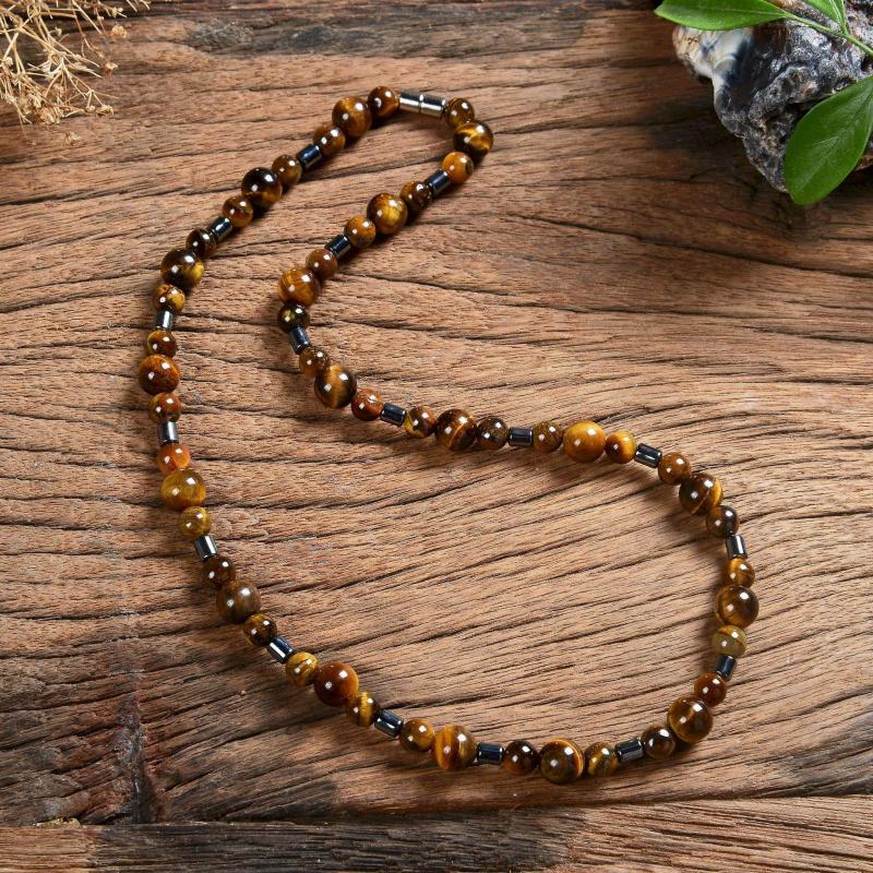 Pendant Necklaces Bohemian Fashion Natural Black Agate Tiger Eye Stone Coconut Shell Necklace Jewelry For Men And Women
Pendant Necklaces Bohemian Fashion Natural Black Agate Tiger Eye Stone Coconut Shell Necklace Jewelry For Men And Women