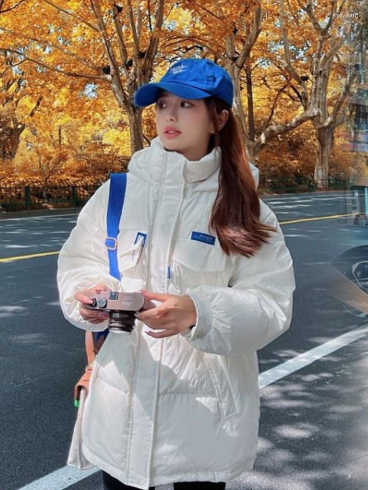 Women's Trench Coats Korean Version Of Mid-length Down Padded Jacket 2023 Loose Fashion Thickened Bread, Yellow
Women's Trench Coats Korean Version Of Mid-length Down Padded Jacket 2023 Loose Fashion Thickened Bread, Yellow