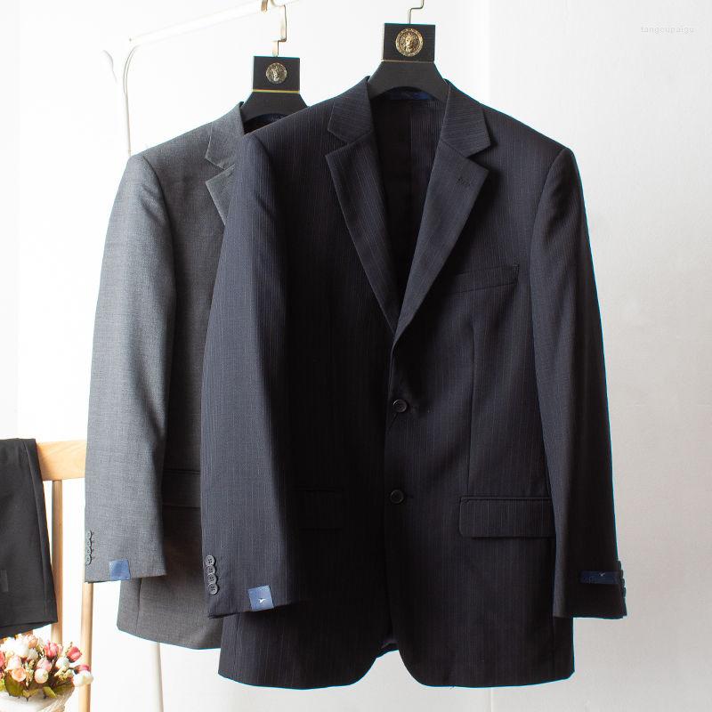 Men's Suits 2023 Spring Men's Suit Jacket Fashion Business Casual Two Button, Gray