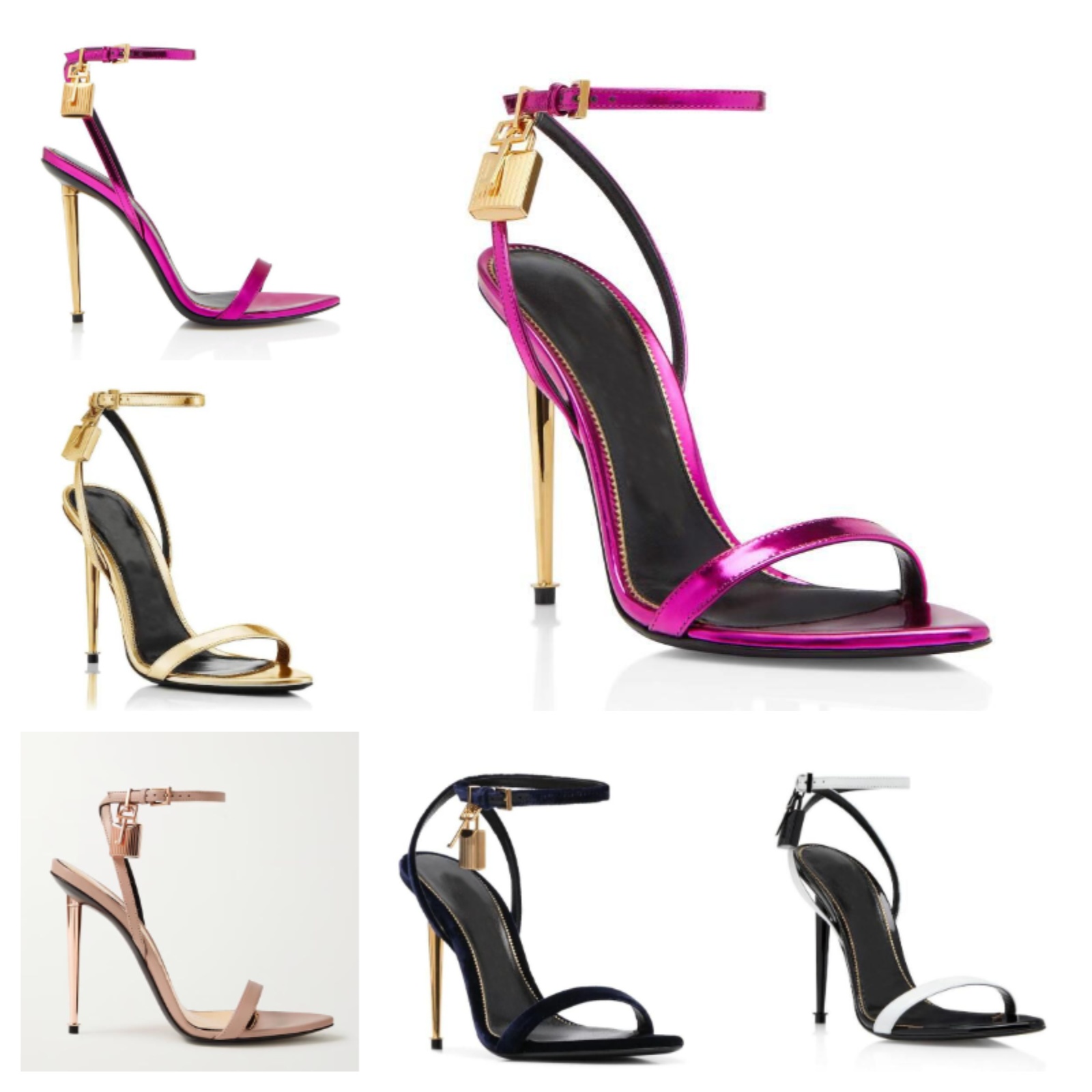 2023 Summer Fashion Brands Padlock Pointy Naked Sandals Shoes Women White Gold-tone Key & Lock High Heels Lady Gladiator Sandalias Party White Wedding Bridal EU35-43, 11
2023 Summer Fashion Brands Padlock Pointy Naked Sandals Shoes Women White Gold-tone Key & Lock High Heels Lady Gladiator Sandalias Party White Wedding Bridal EU35-43, 11