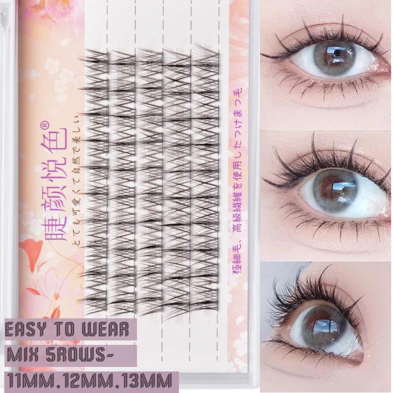 False Eyelashes Wispy Cluster Lash Individual Manga Lashes Extension Supplies Short Natural Fake Makeup
False Eyelashes Wispy Cluster Lash Individual Manga Lashes Extension Supplies Short Natural Fake Makeup