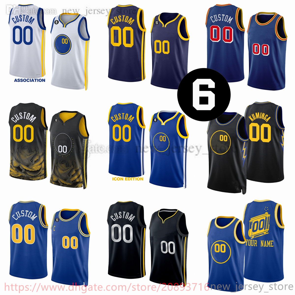 Custom 2023 New Season Printed Basketball Jerseys 30 Stephen 22 Andrew Curry Wiggins 11 Klay Thompson 23 Draymond 3 Poole Green 00 Jonathan Kuminga Moses Moody 6 patch, Printed +6 patch (with team logo)
Custom 2023 New Season Printed Basketball Jerseys 30 Stephen 22 Andrew Curry Wiggins 11 Klay Thompson 23 Draymond 3 Poole Green 00 Jonathan Kuminga Moses Moody 6 patch, Printed +6 patch (with team logo)