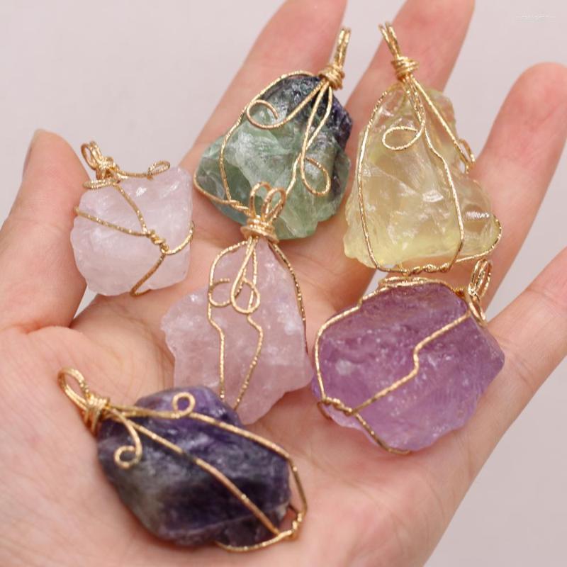Pendant Necklaces Natural Stone Gem Irregular Quartz Crystal Citrine Handmade Craft DIY Necklace Jewelry Accessories Gift Making For Woman
Pendant Necklaces Natural Stone Gem Irregular Quartz Crystal Citrine Handmade Craft DIY Necklace Jewelry Accessories Gift Making For Woman