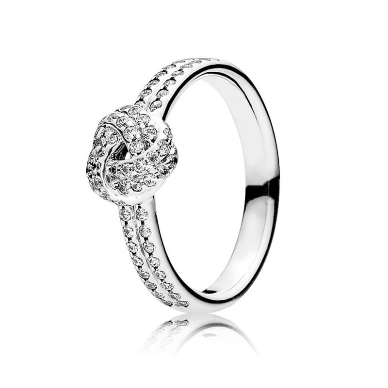 Authentic Sterling Silver Shimmering Knot Ring for Pandora CZ Diamond Wedding designer Jewelry For Women Girlfriend Gift Love Heart Rings with Original Box
Authentic Sterling Silver Shimmering Knot Ring for Pandora CZ Diamond Wedding designer Jewelry For Women Girlfriend Gift Love Heart Rings with Original Box
