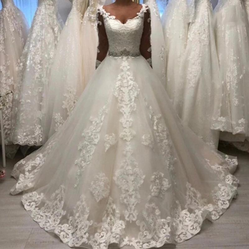 Wedding Dress Other Dresses Elegant V-Neck Tulle Ball Gown Robe De Mariee Fashion Long Sleeves Applique Rash Crystals Formal Bride DressOthe, Pink
Wedding Dress Other Dresses Elegant V-Neck Tulle Ball Gown Robe De Mariee Fashion Long Sleeves Applique Rash Crystals Formal Bride DressOthe, Pink