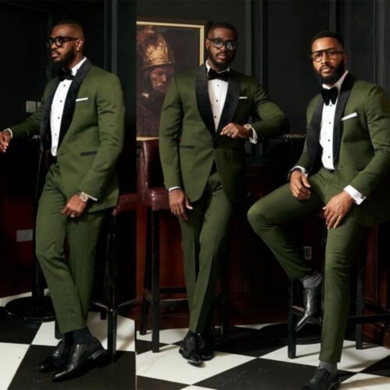 Handsome Olive Green Wedding Tuxedos 2023 Pant With Coat Slim Black Man Male Blazer Slim Men Suit For Groom Wedding Guest Wear One Button Satin Groomsmen Suits Fitted, White
Handsome Olive Green Wedding Tuxedos 2023 Pant With Coat Slim Black Man Male Blazer Slim Men Suit For Groom Wedding Guest Wear One Button Satin Groomsmen Suits Fitted, White